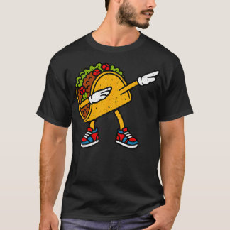 Dabbing Taco Cinco De Mayo Mexican Food Lover Dab T-Shirt