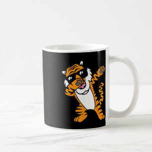 Dabbing Tiger Funny Cool Dancing Big Cat Dab Coffee Mug