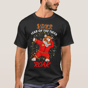 Dabbing Tiger Kids Year of The Tiger Chinese NY 2 T-Shirt