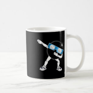 Dabbing Total Solar Eclipse 2024 Fun Dab Boys Girl Coffee Mug