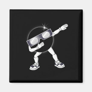 Dabbing Total Solar Eclipse 2024 Totality Dab Boys Magnet
