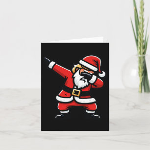 Dabbing Trump Santa Ugly Christmas Sweater  Card