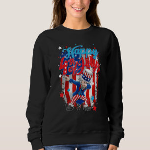 Dabbing Uncle Sam Happy 4th Of July Sweatshirt