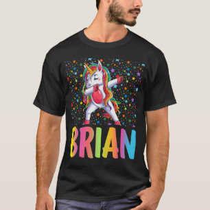 Dabbing Unicorn Brian T-Shirt