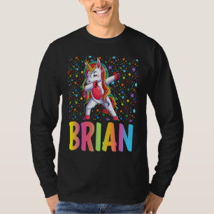 Dabbing Unicorn Brian T-Shirt