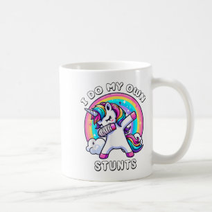 Dabbing Unicorn Broken Arm Cast Injury Dab Dance R Coffee Mug
