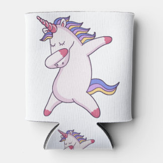 Dabbing Unicorn Can Cooler