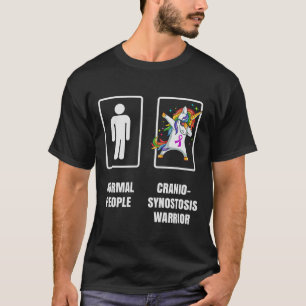 Dabbing Unicorn Craniosynostosis Warrior Survivor T-Shirt