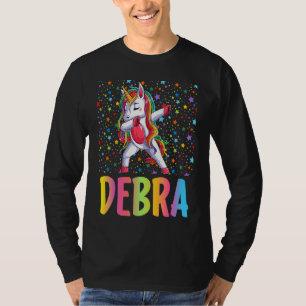 Dabbing Unicorn Debra T-Shirt