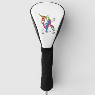 DABBING UNICORN FUNNY BIRTHDAY GIFT UNICORN GOLF HEAD COVER