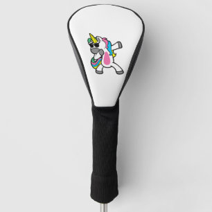 Dabbing Unicorn Golf Head Cover