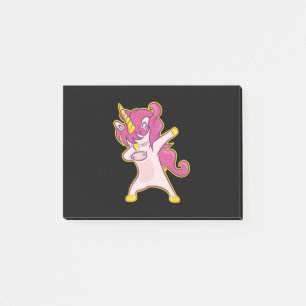 Dabbing Unicorn Post-it Notes
