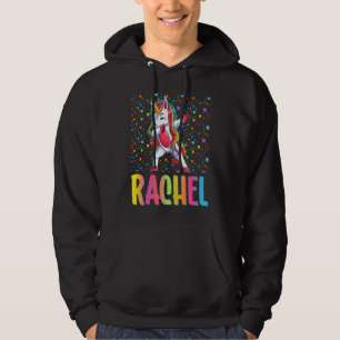 Dabbing Unicorn Rachel Hoodie