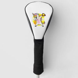 Dabbing Unicorn Softball T Shirt Funny Dab Gift Golf Head Cover