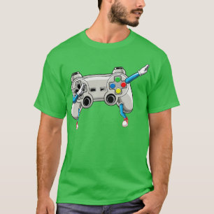 Dabbing video game controller Gamer dab for kids T-Shirt