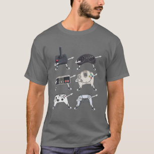 Dabbing Video Game Controllers Funny Boys Kids Gam T-Shirt