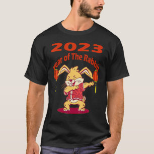 Dabbing Year Of The Rabbit Happy Chinese New Year  T-Shirt