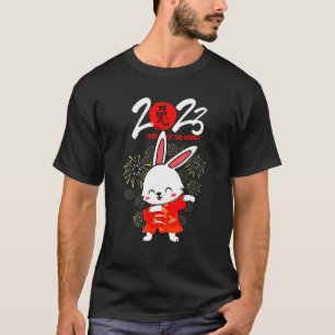 Dabbing Year Of The Rabbit Happy Chinese New Year  T-Shirt