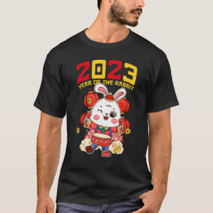 Dabbing Year Of The Rabbit Happy Chinese New Year  T-Shirt