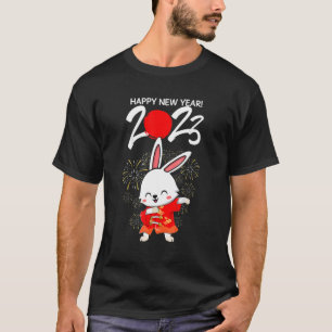 Dabbing Year Of The Rabbit Happy Chinese New Year T-Shirt