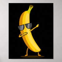 Dabbing Yellow Banana - Dab Funny Dancing Fruit 