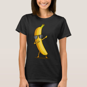 Dabbing Yellow Banana - Dab Funny Dancing Fruit  T-Shirt