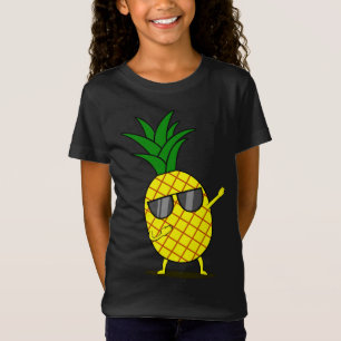 Dabbing Yellow Pineapple - Dab Funny Dancing Fruit T-Shirt