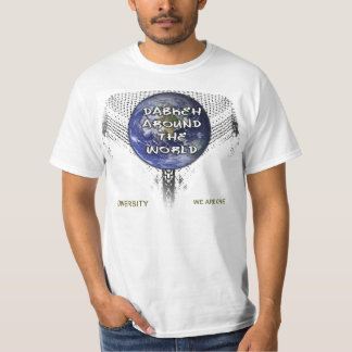 Dabkeh Around The World T-SHIRT (with words)