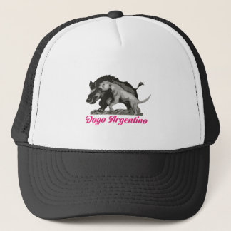 DACA Boar and Dogo in Pink Trucker Hat