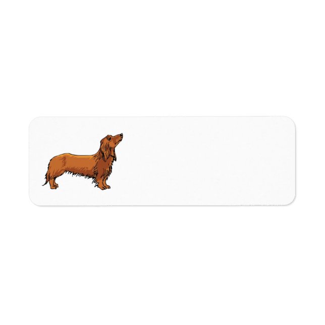Dachshund Address Label (Front)