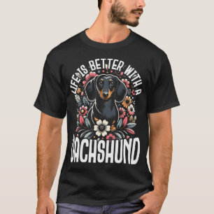 Dachshund Adorable Wiener Dog Sausage Paw T-Shirt