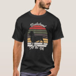 Dachshund All The Way Christmas Retro Vintage T-Shirt<br><div class="desc">Dachshund All The Way Christmas Retro Vintage</div>