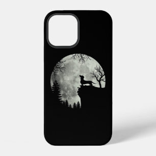 Dachshund And Moon Halloween iPhone 12 Case