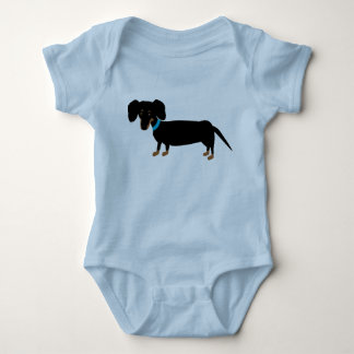 Dachshund Baby Bodysuit