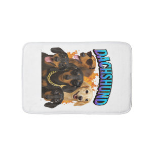 Dachshund Bath Mat