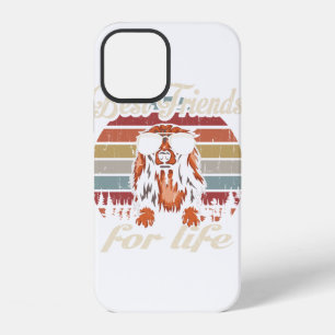 Dachshund Best Friends For Life Funny Vintage Retr iPhone 12 Case