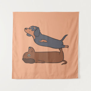 Dachshund blanket Dachshund Mama Funny Dachshund Tapestry