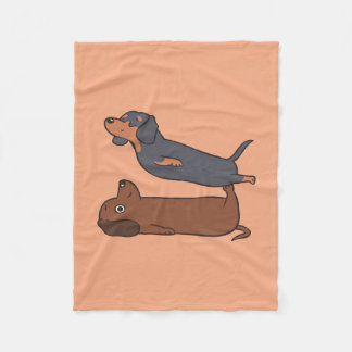Dachshund blanket|Dachshund Mama Funny Fleece Blanket