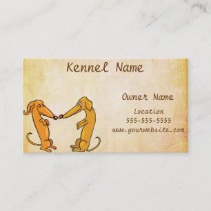 Dachshund Breeder Business Card