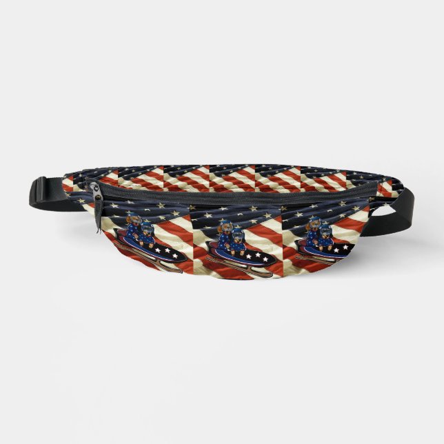 DACHSHUND  BUM BAGS (Front)