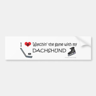 DACHSHUND BUMPER STICKER