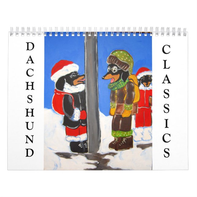  Dachshund  Calendar (Cover)