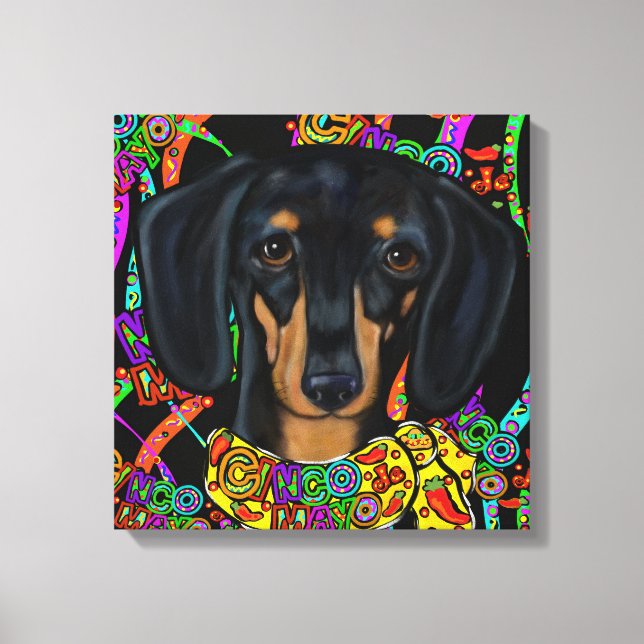 Dachshund  canvas print (Front)