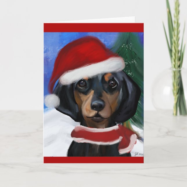 Dachshund  card (Front)