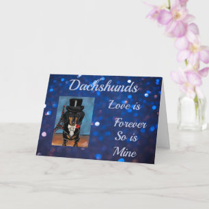 DACHSHUND CARD