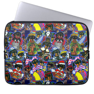 Dachshund Cartoons Laptop Sleeve
