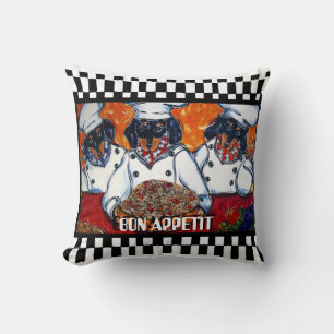 Dachshund Chefs Cushion