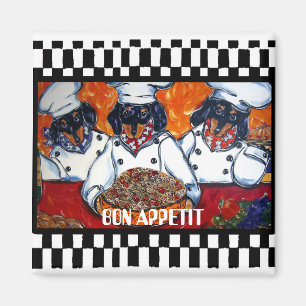Dachshund Chefs Magnet