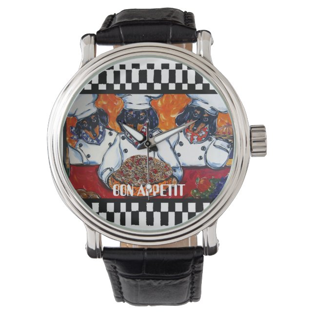 Dachshund Chefs Watch (Front)