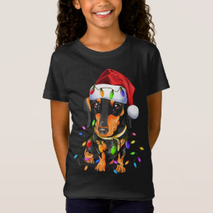 Dachshund Christmas Cute Dog Lovers T-Shirt